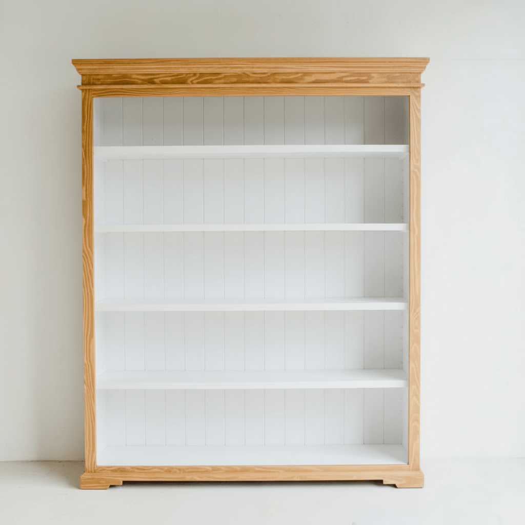 Robin Reclaimed Wood Library Bookcase - elsie green - Custom Furniture