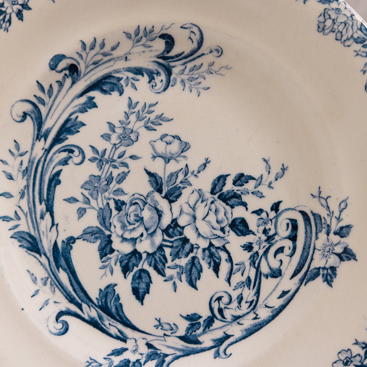 Rocaille Transferware Bowl Set of 4 - elsie green - the french kitchen