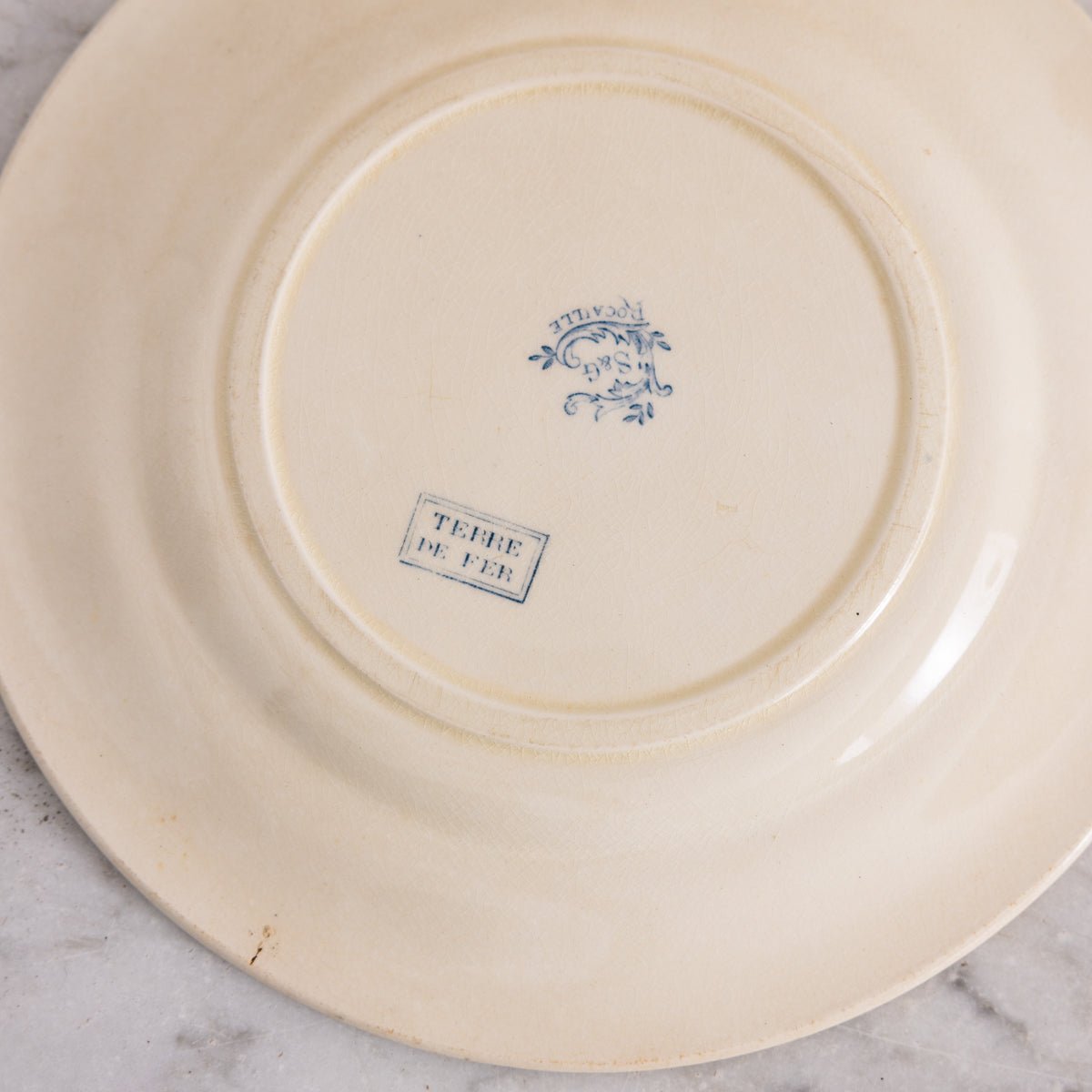 Rocaille Transferware Dinner Plate Set of 4 - elsie green - the french kitchen