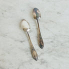 Roccoco Silver Teaspoon Set Of 12 - elsie green - The French Kitchen