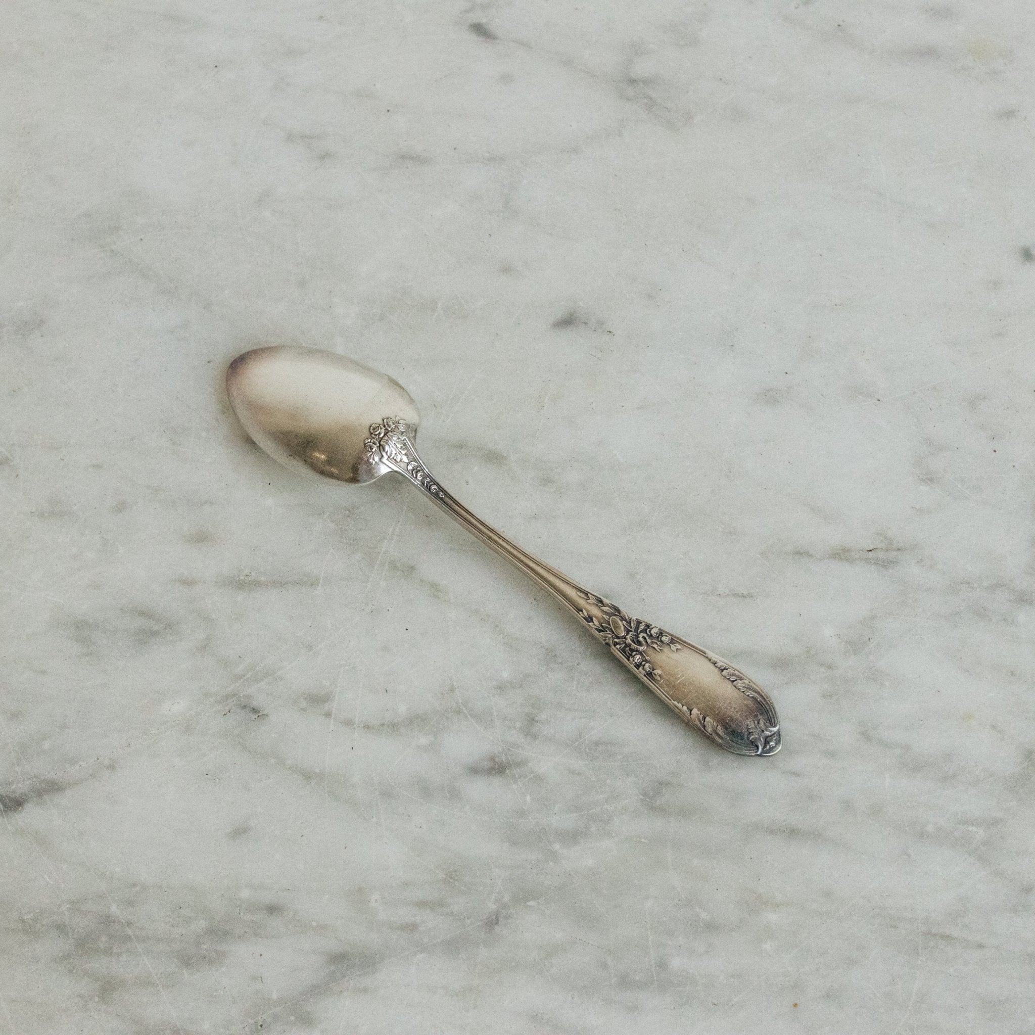 Roccoco Silver Teaspoon Set Of 12 - elsie green - The French Kitchen