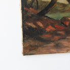 Rocky Shoreline Oil Painting - elsie green - art