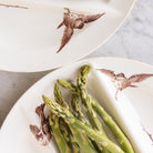 Ronce Transferware Asparagus Plate Set of 10 - elsie green -