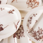 Ronce Transferware Asparagus Plate Set of 10 - elsie green -