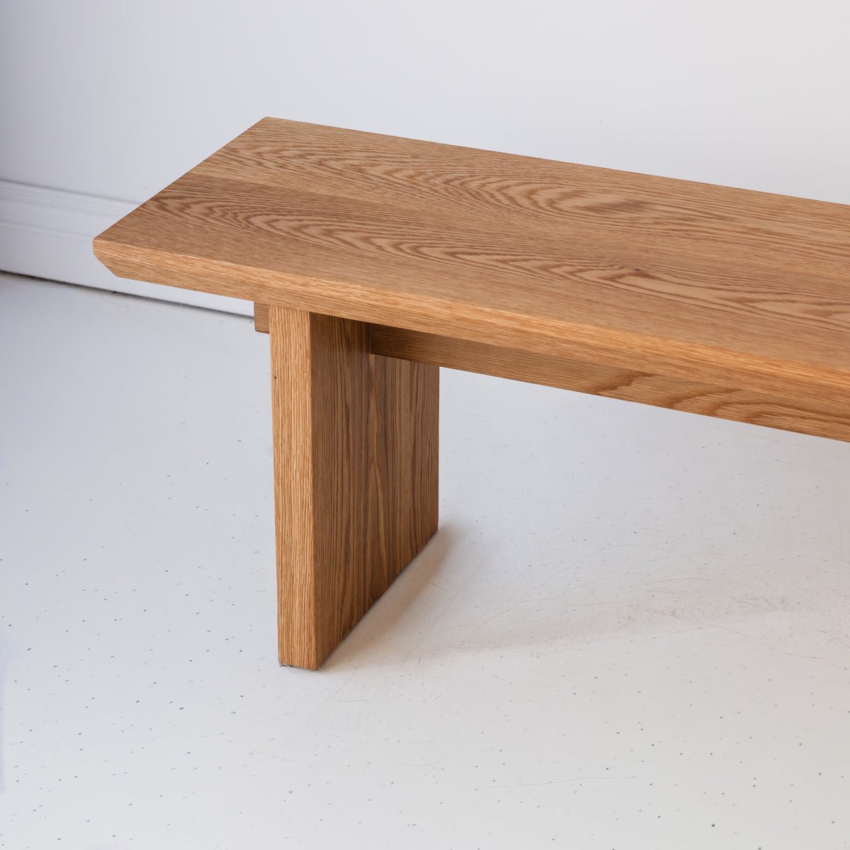 Rooted Oak Bench - elsie green - furniture