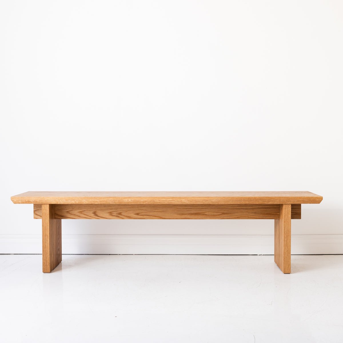 Rooted Oak Bench - elsie green - furniture