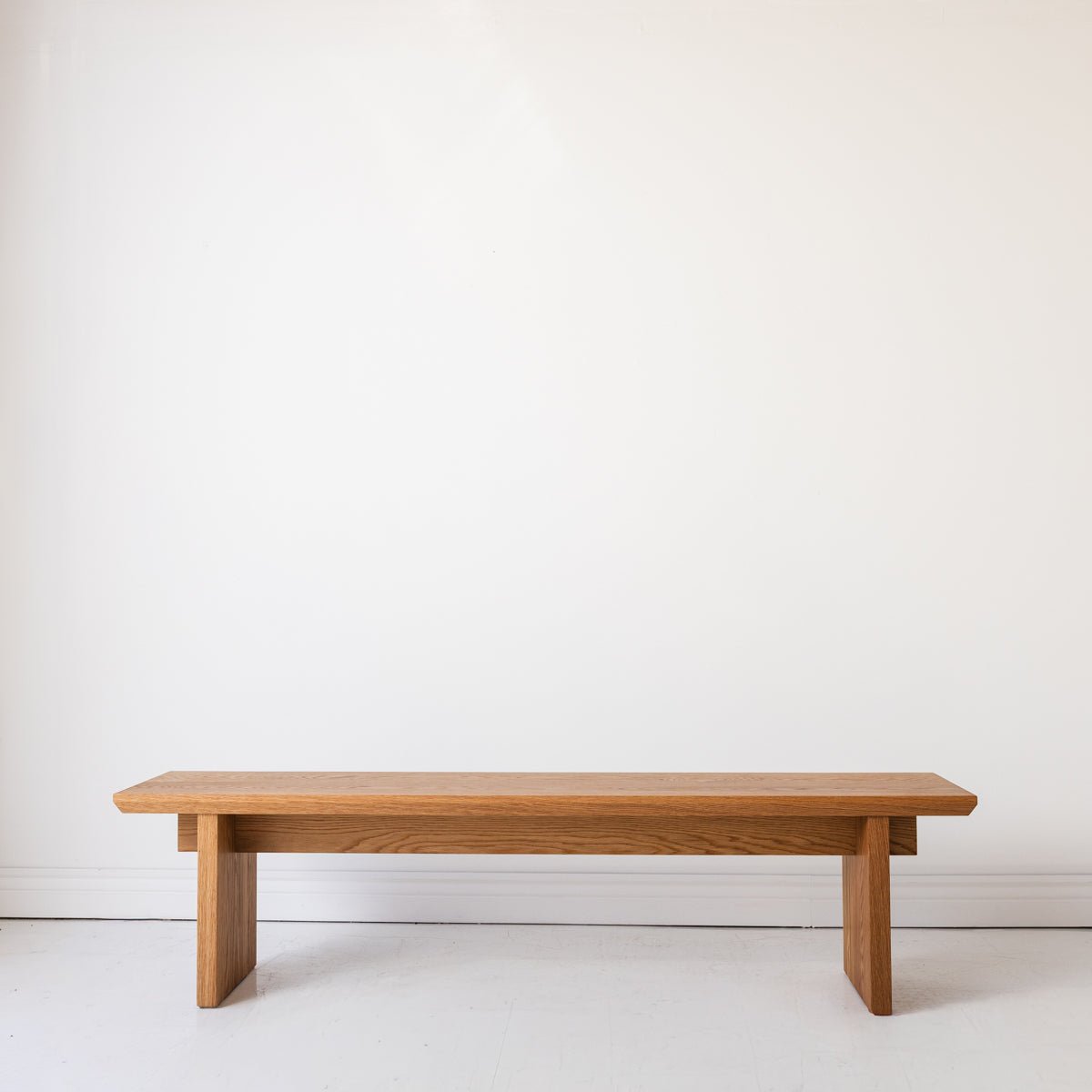 Rooted Oak Bench - elsie green - furniture