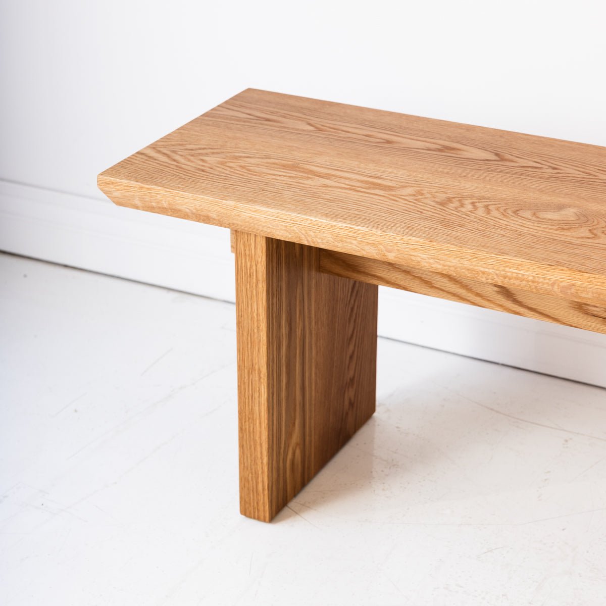 Rooted Oak Bench - elsie green - furniture