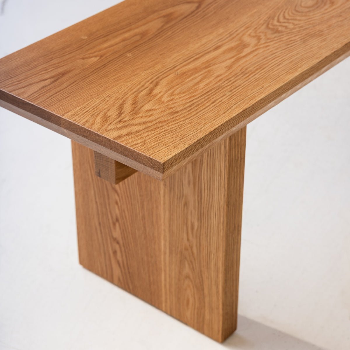 Rooted Oak Bench - elsie green - furniture