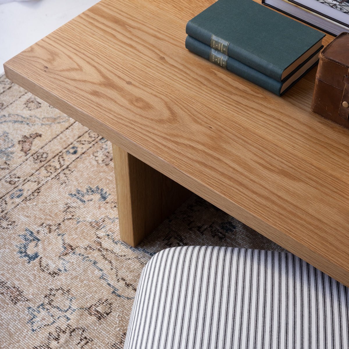 Rooted Oak Coffee Table - elsie green - furniture