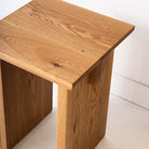 Rooted Oak Side Table - elsie green - furniture