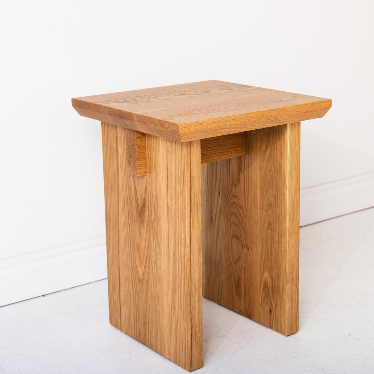 Rooted Oak Side Table - elsie green - furniture