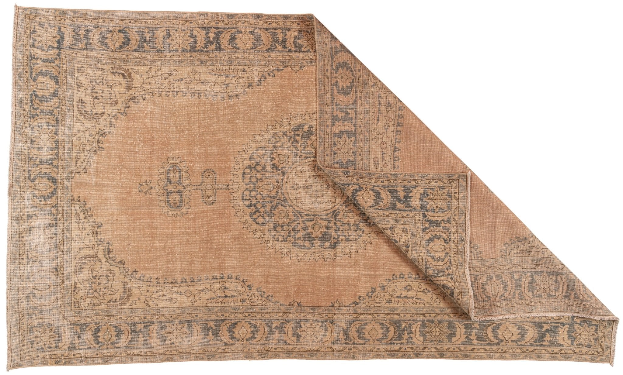 Roubaix Vintage Rug | 6'5" x 11'3" - elsie green - textiles