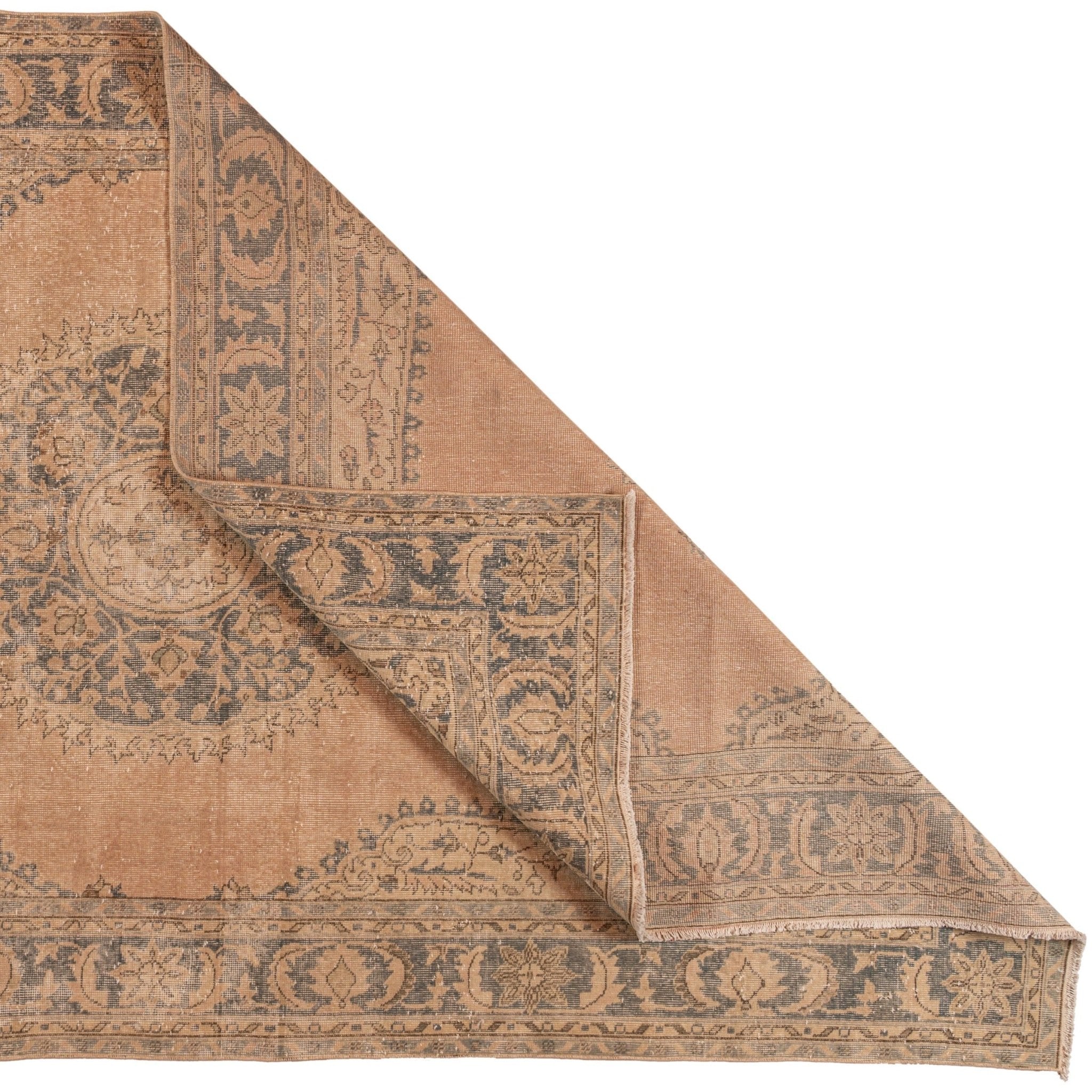 Roubaix Vintage Rug | 6'5" x 11'3" - elsie green - textiles