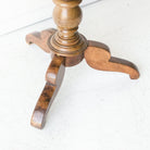 Round Walnut Pedestal Table - elsie green - Furniture