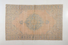 Rousillon Vintage Rug | 6'11.25" x 10'8" - elsie green - textiles