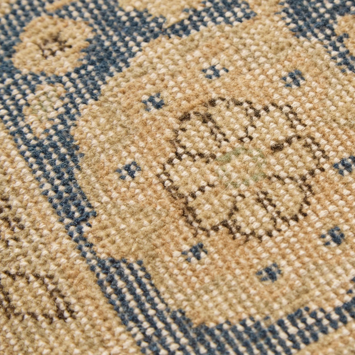 Rousillon Vintage Rug | 6'11.25" x 10'8" - elsie green - textiles