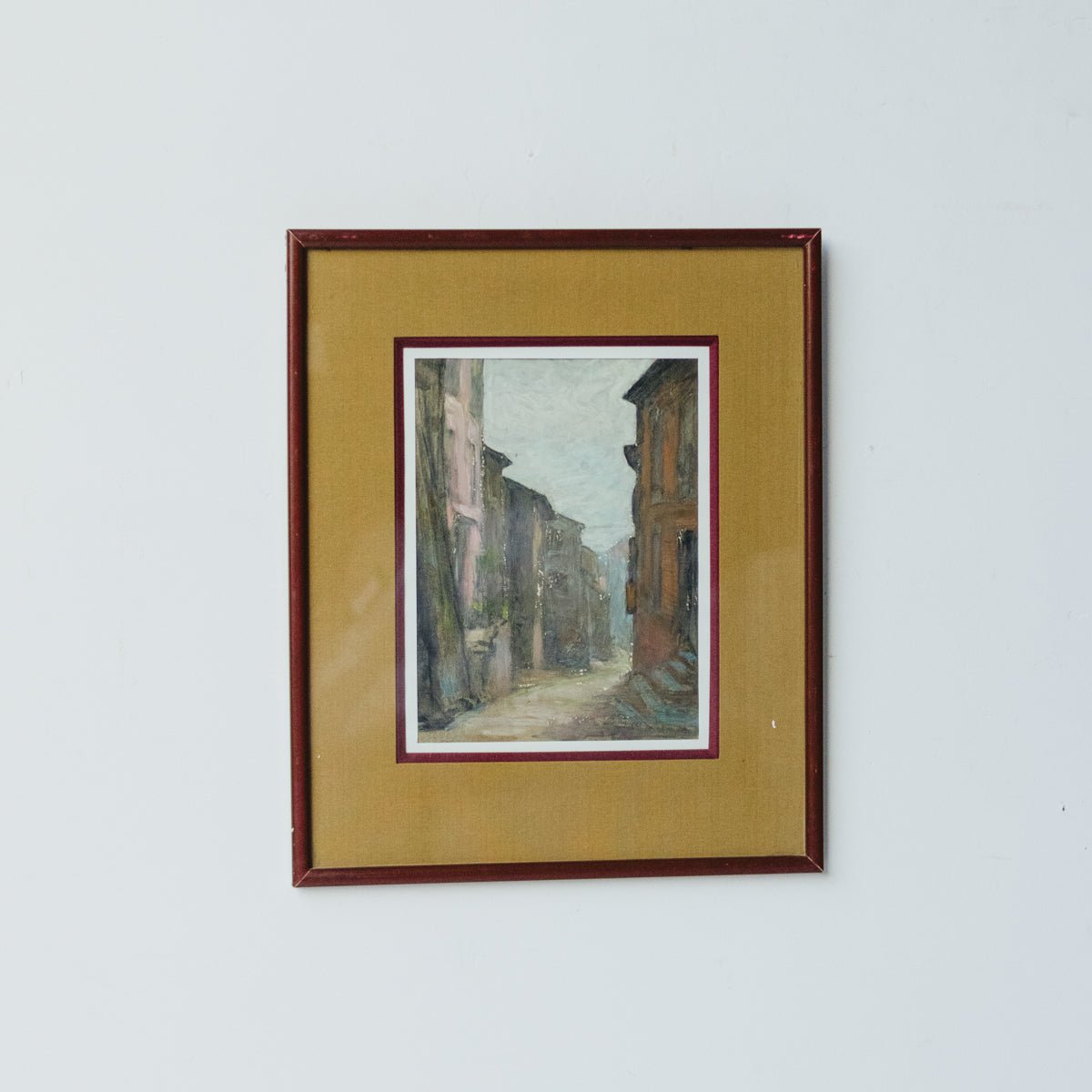 Rue de Cluny Watercolor Painting - elsie green - art