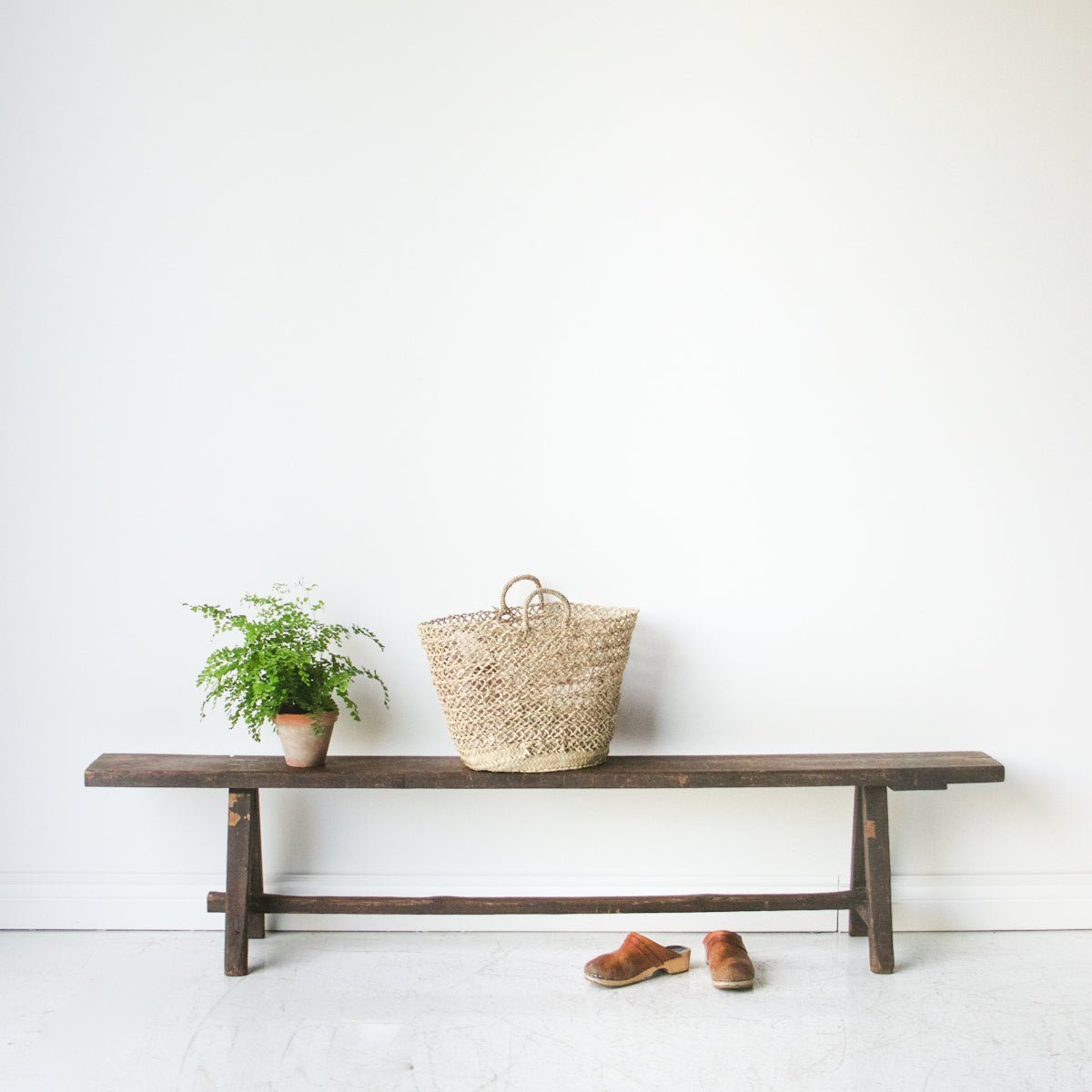 Rustic Farm Bench - elsie green - Furniture