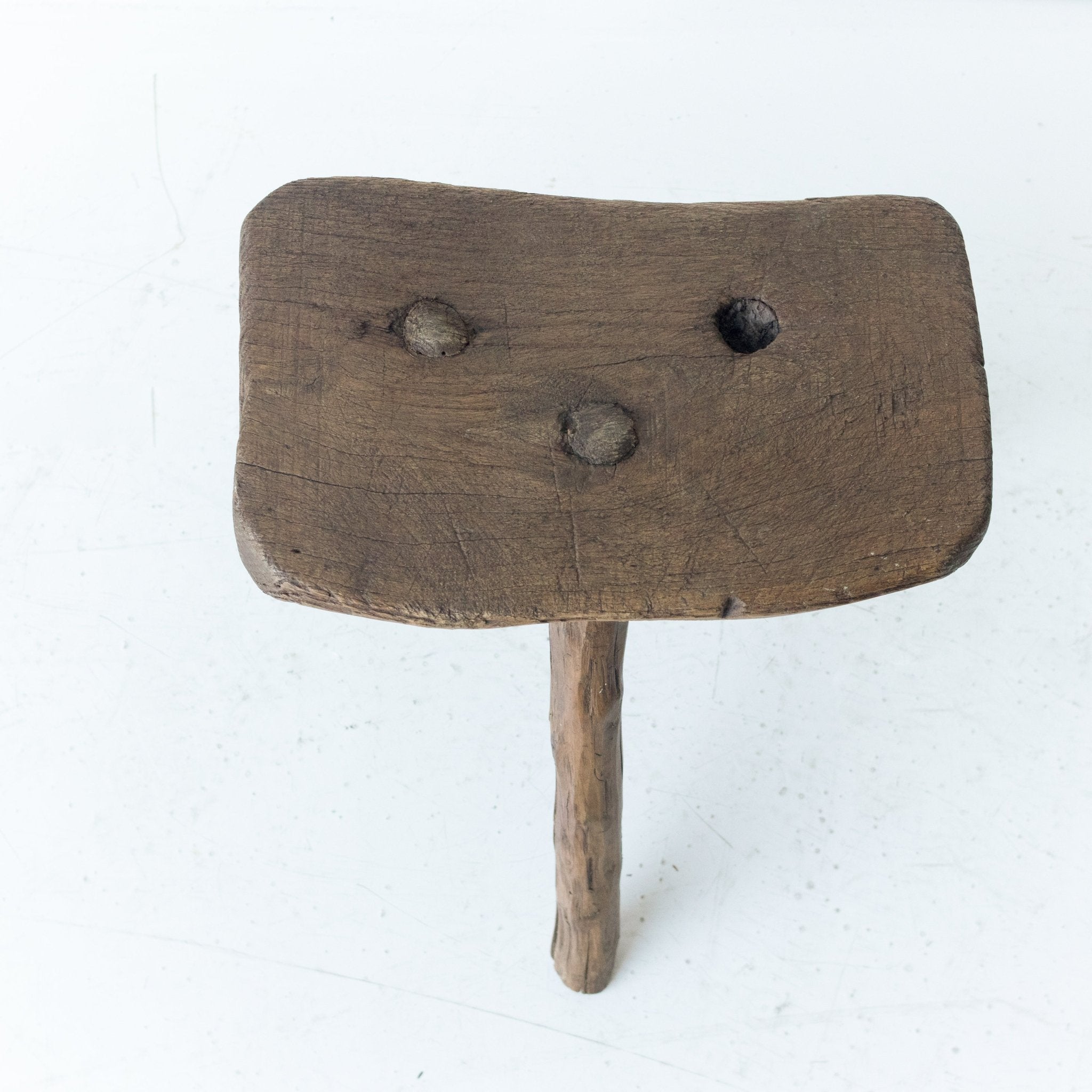 Rustic Milking Stool - elsie green - decor