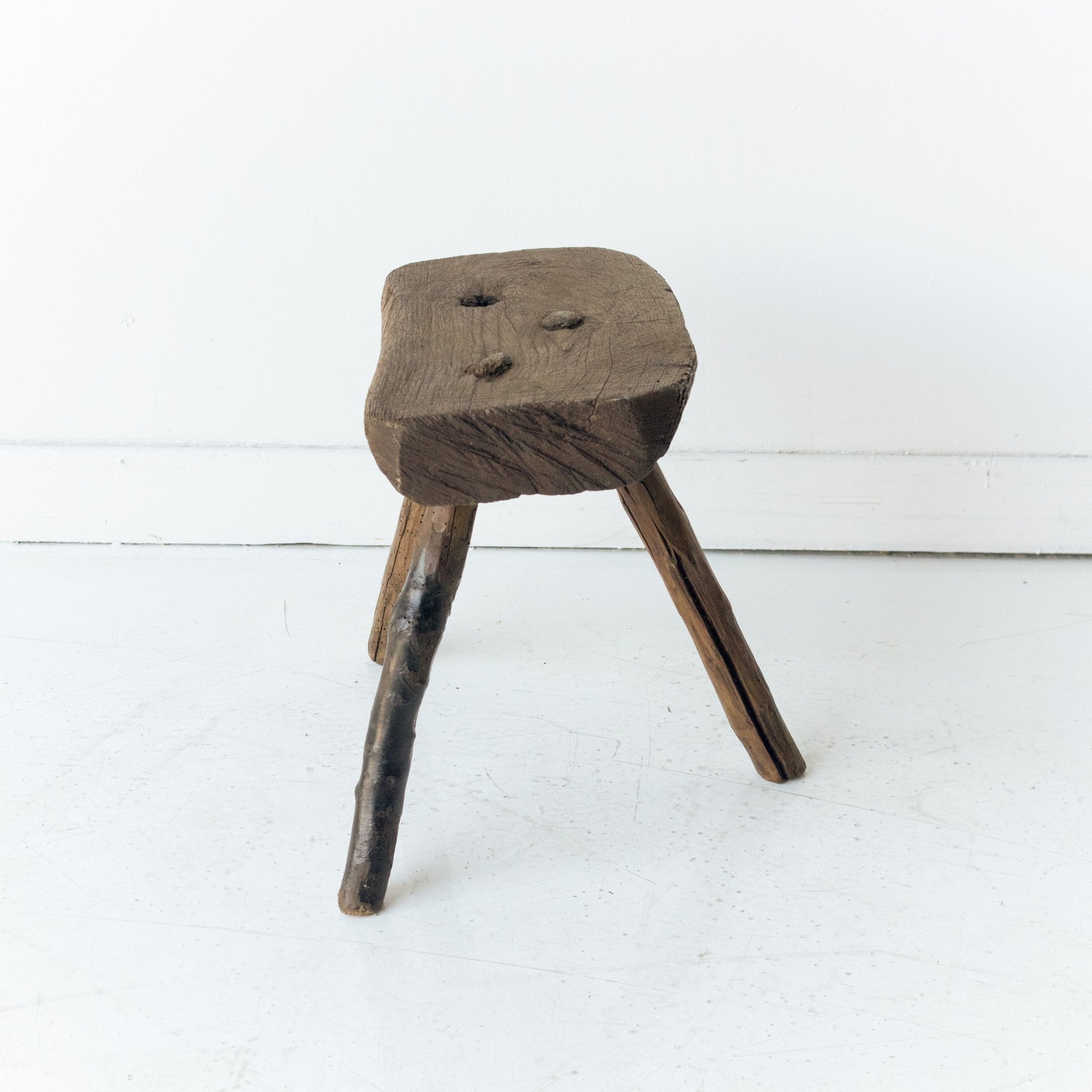 Rustic Milking Stool - elsie green - decor