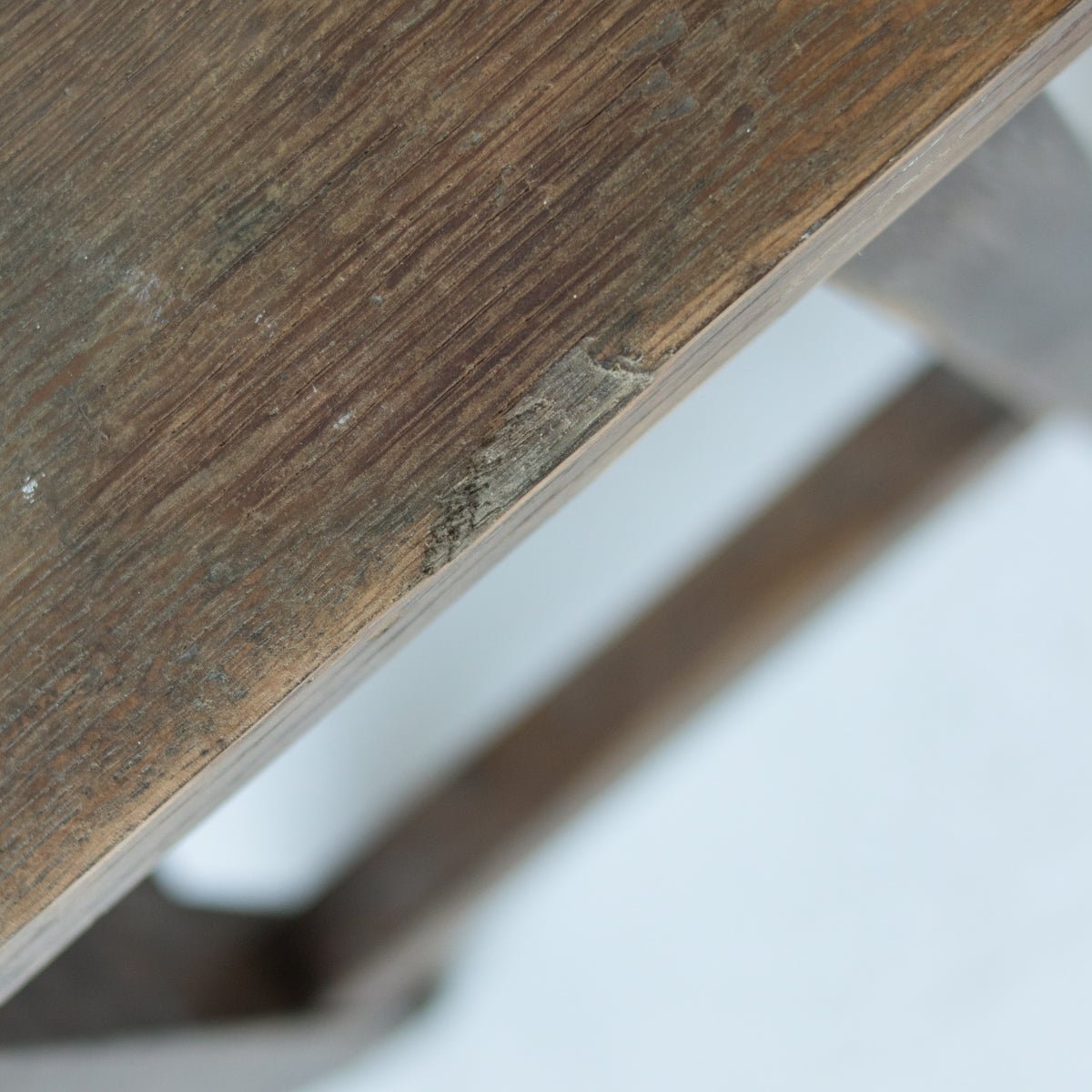 Rustic Oak Stool - elsie green - furniture