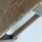 Rustic Oak Stool - elsie green - furniture