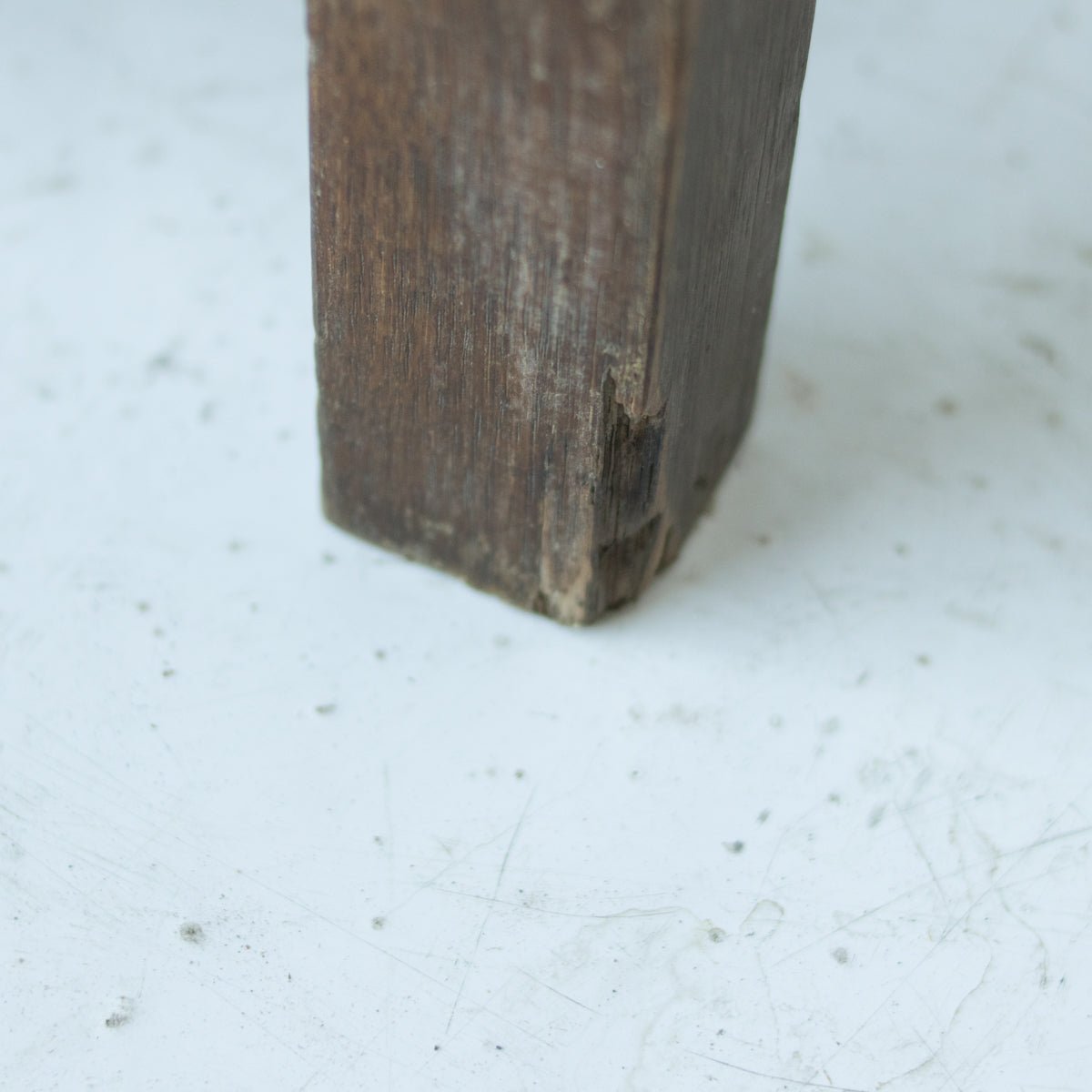 Rustic Oak Stool - elsie green - furniture