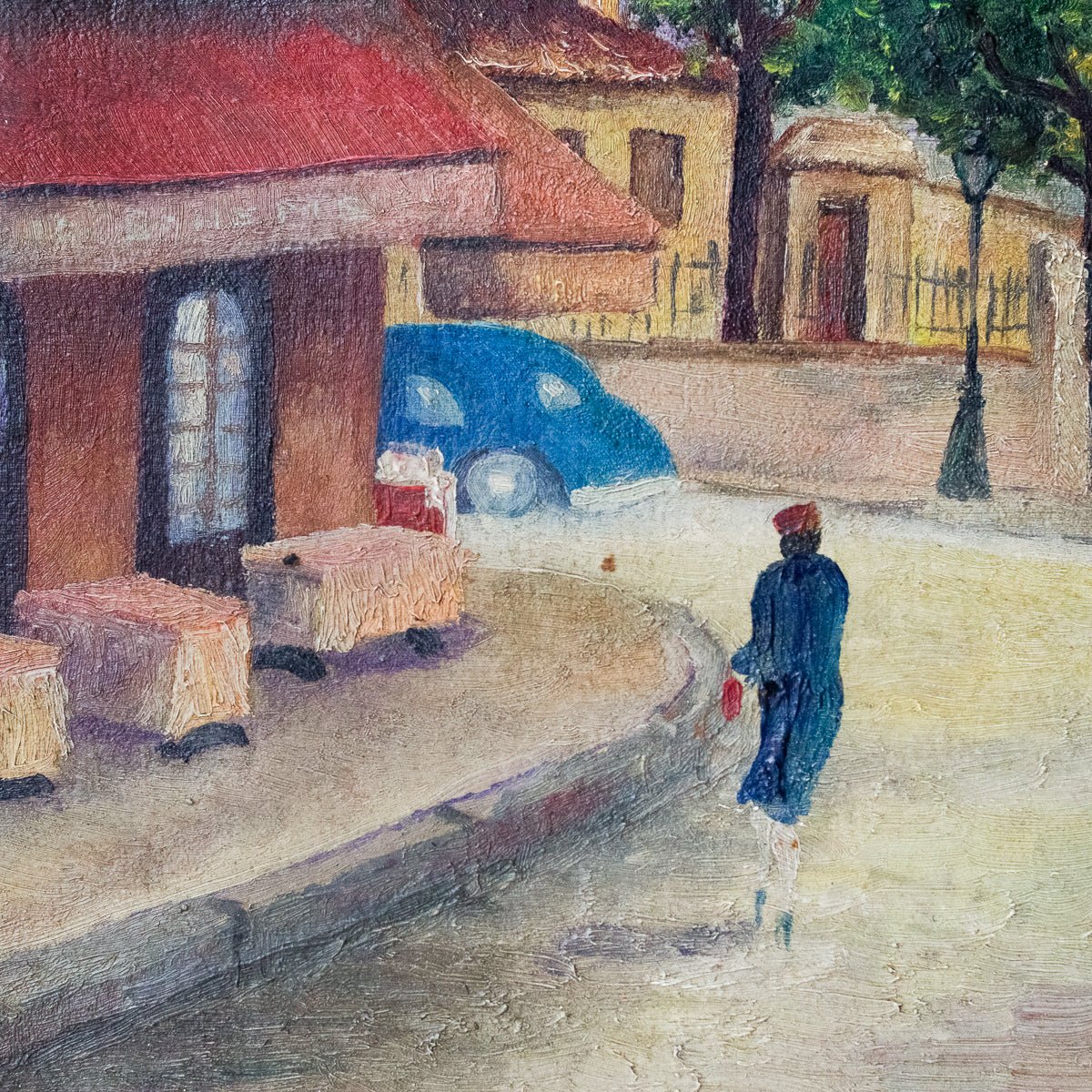 Sacre Cœur Oil Painting - elsie green - Art