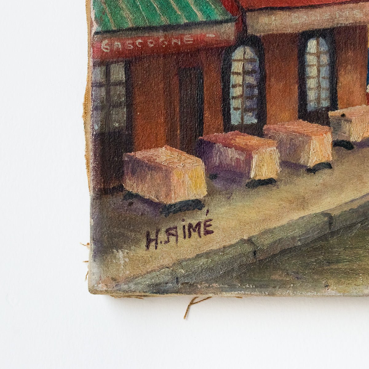 Sacre Cœur Oil Painting - elsie green - Art