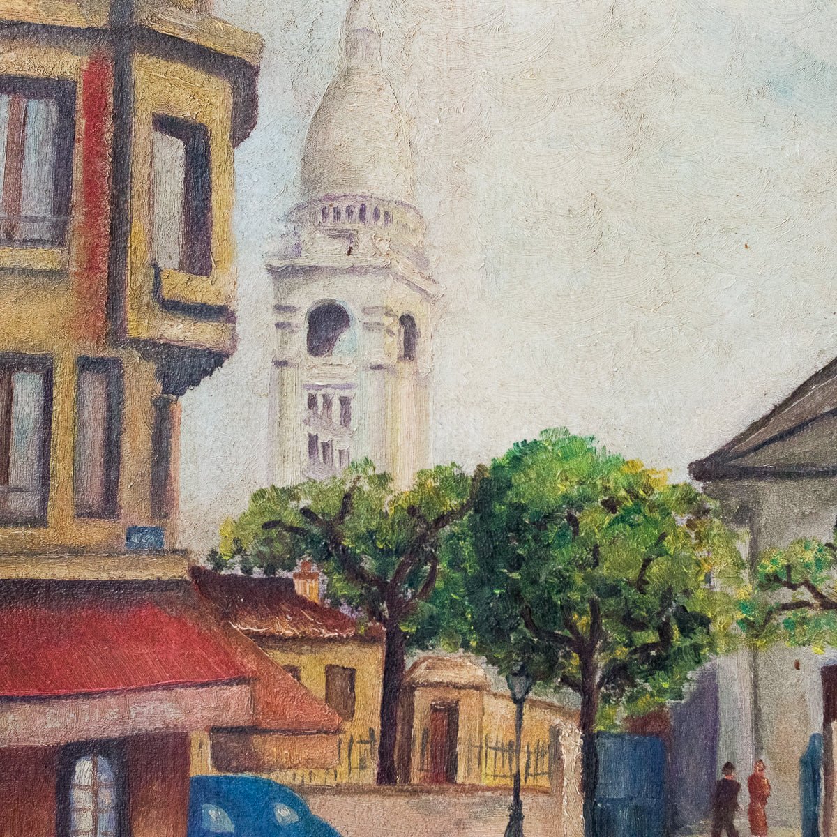 Sacre Cœur Oil Painting - elsie green - Art
