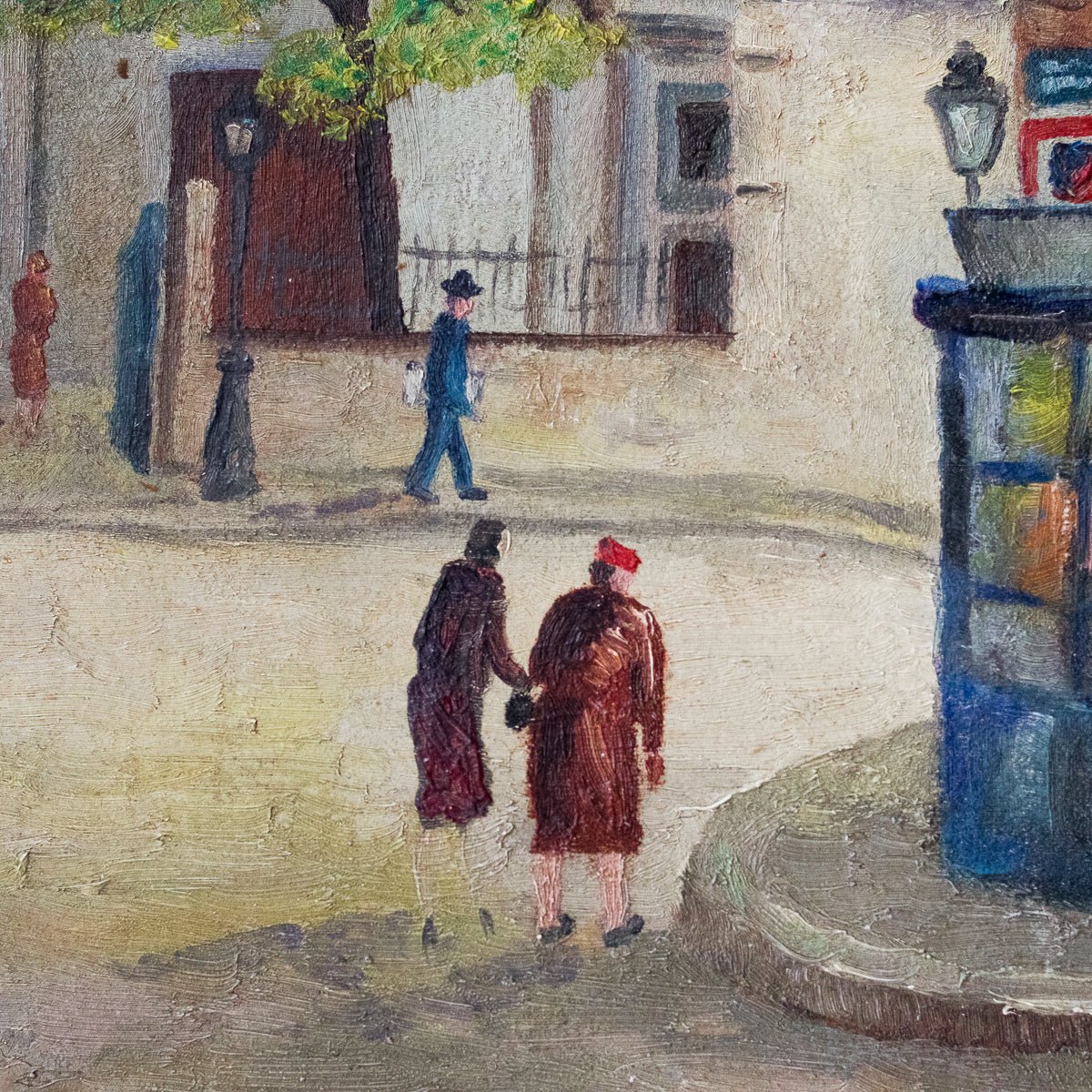Sacre Cœur Oil Painting - elsie green - Art