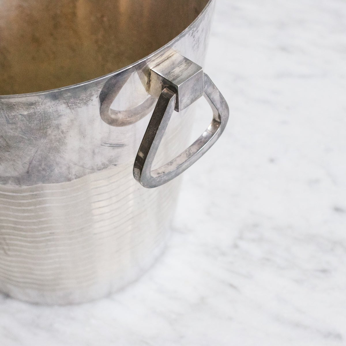Saint Medard Silver Plated Champagne Bucket - elsie green - The French Kitchen