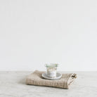 Salt Cellar with Waffle Hand Towel - elsie green - the french kitchen