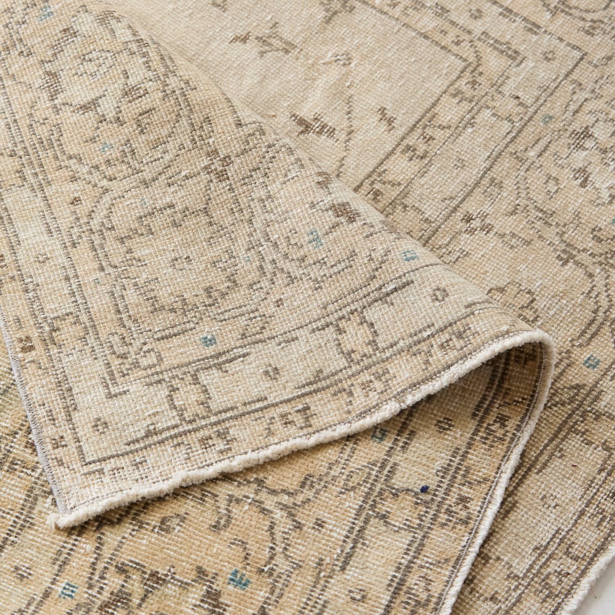 Sancerre Vintage Rug | 6'l" x 10'3" - elsie green - textiles