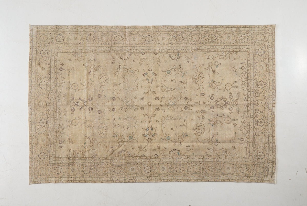 Sancerre Vintage Rug | 6'l" x 10'3" - elsie green - textiles
