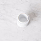 Scented Candle with Silver Wine Coaster and Porcelain Match Caddy - elsie green - decor
