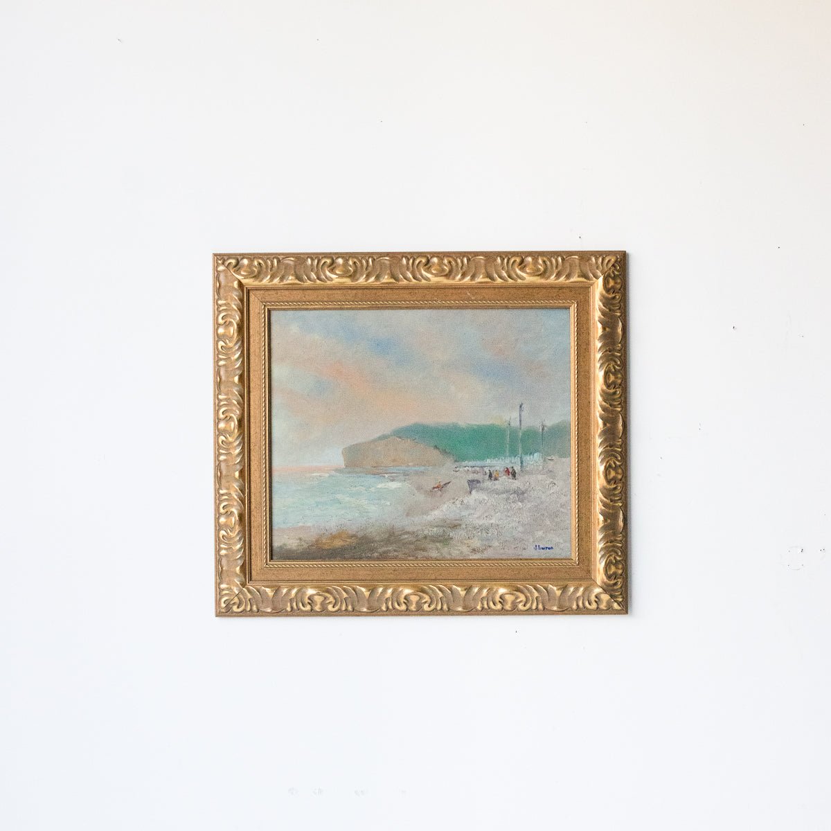 Seascape With Cliffs Oil Painting - elsie green - Art
