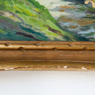 Seascape With Deserted Path Oil Painting - elsie green - Art