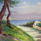 Seascape With Deserted Path Oil Painting - elsie green - Art