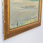 Seascape with Lone Figure Oil Painting - elsie green - art