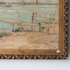 Seascape with Wooden Pier - elsie green - Art