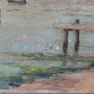 Seascape with Wooden Pier - elsie green - Art