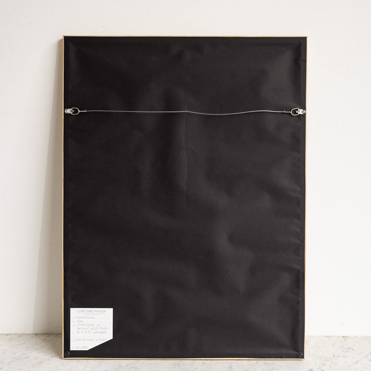 Self Portrait in Gold | Gaetan Caron | Lost Art Salon Collection - elsie green - art