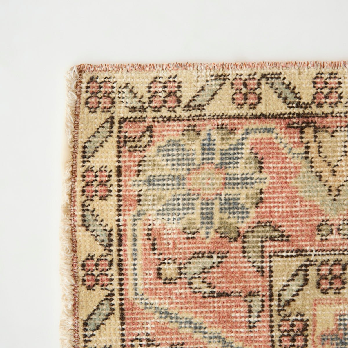 Senlis Vintage Rug | 3'9" x 6'10" - elsie green - textiles