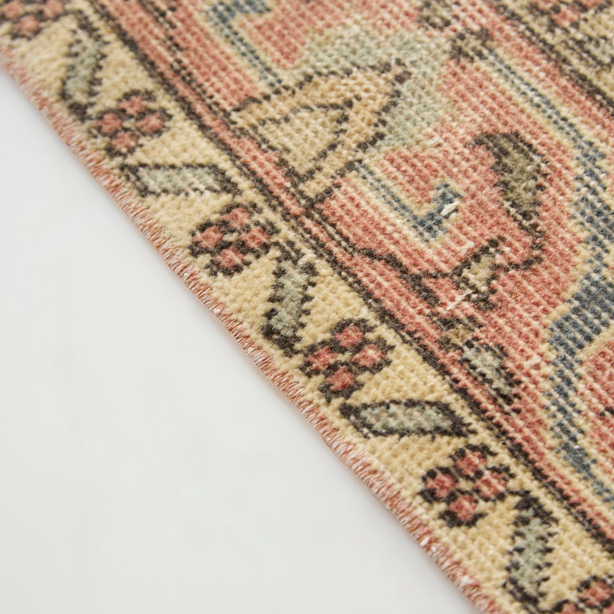 Senlis Vintage Rug | 3'9" x 6'10" - elsie green - textiles