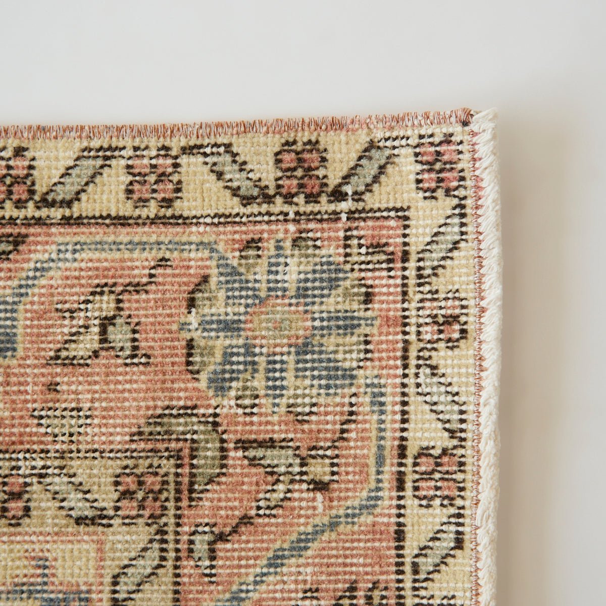 Senlis Vintage Rug | 3'9" x 6'10" - elsie green - textiles