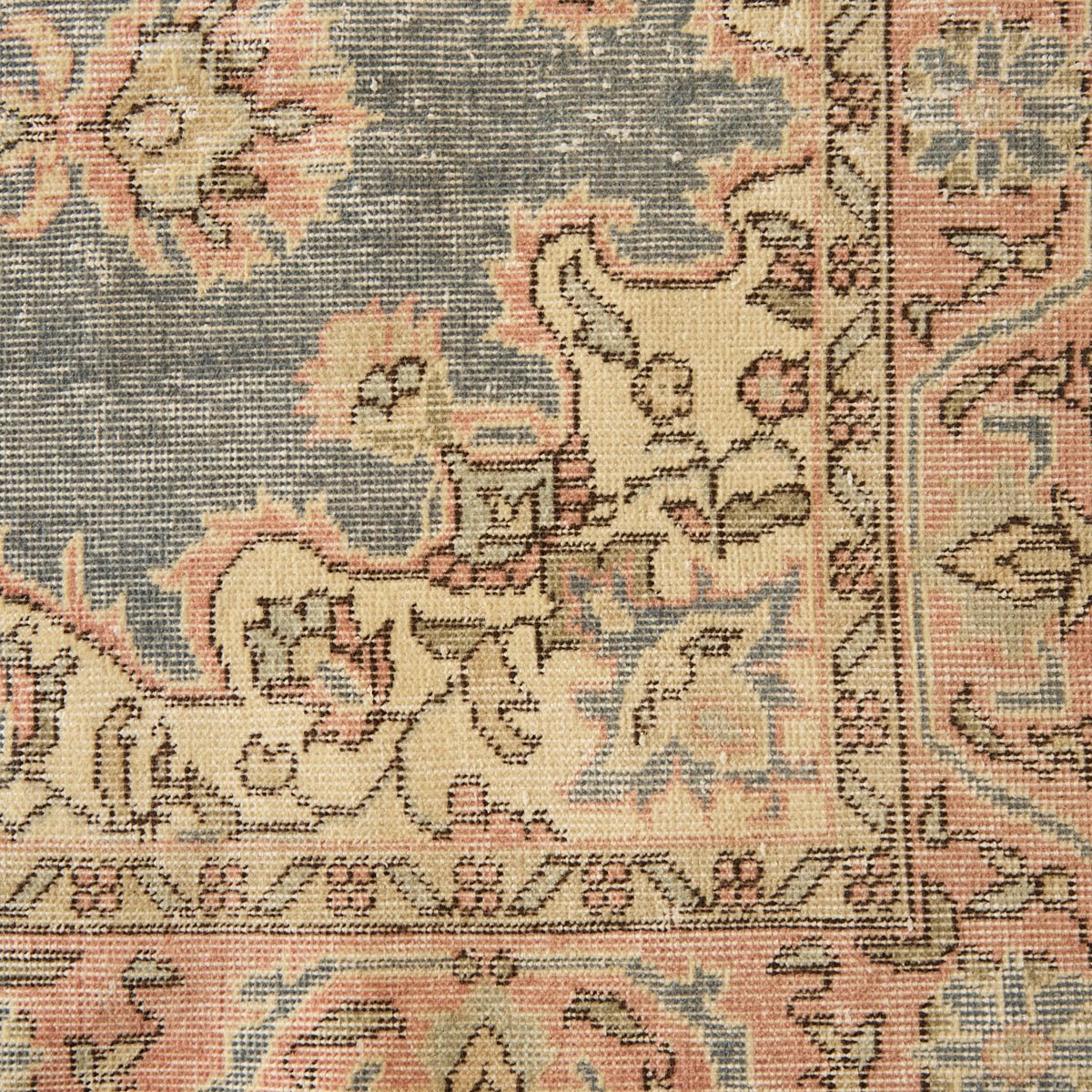 Senlis Vintage Rug | 3'9" x 6'10" - elsie green - textiles