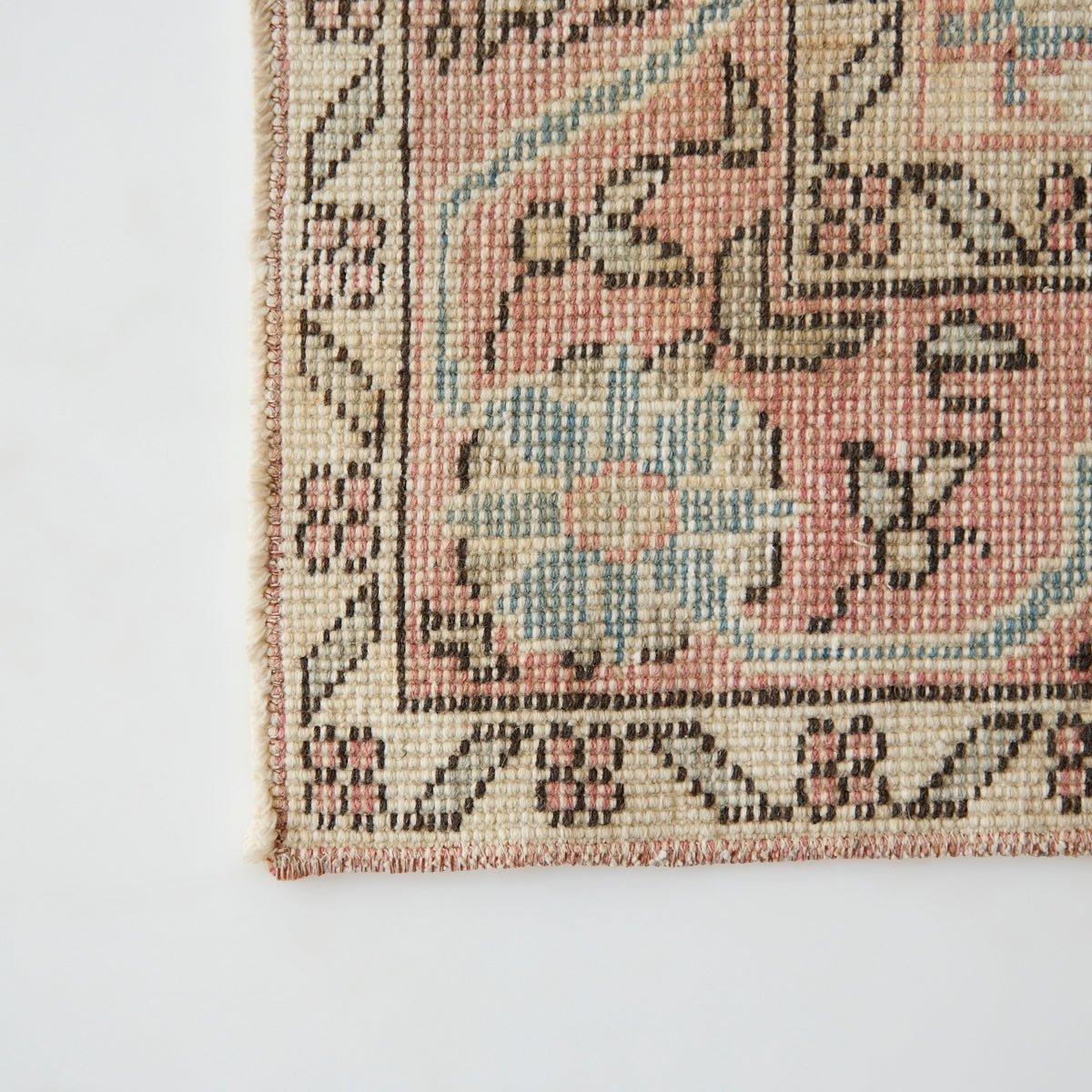 Senlis Vintage Rug | 3'9" x 6'10" - elsie green - textiles
