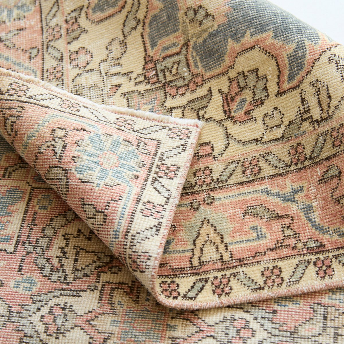 Senlis Vintage Rug | 3'9" x 6'10" - elsie green - textiles